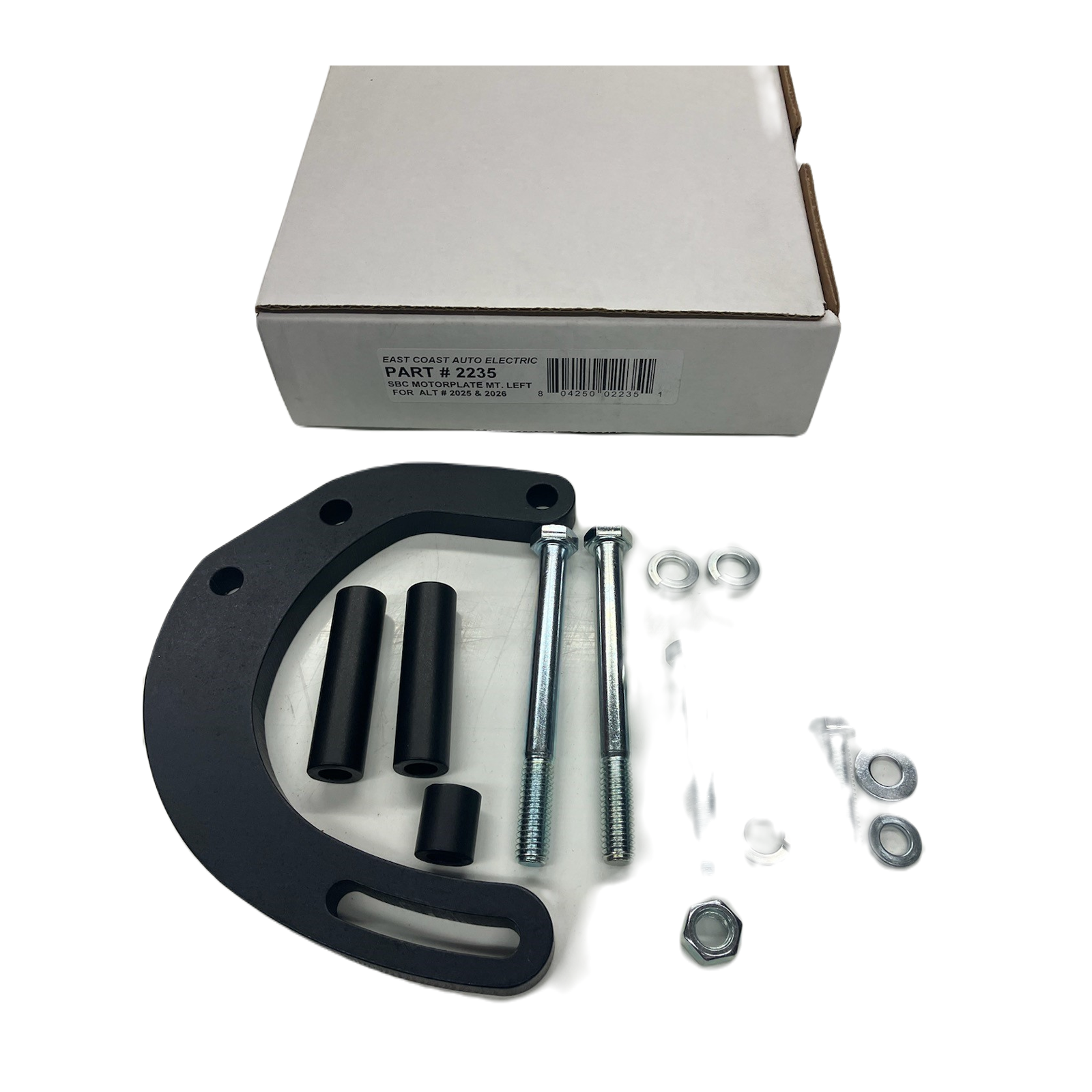 Alt Bracket Ultra-mini SBC Mid Mount w/ Plate